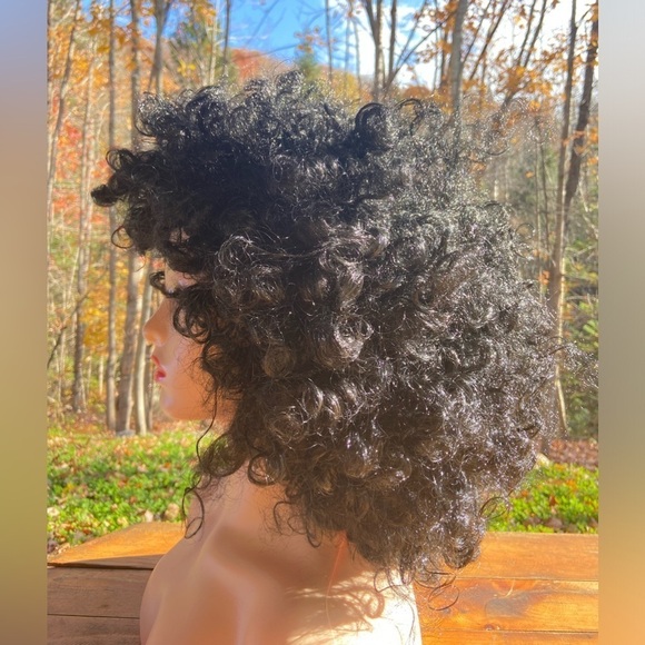 Unisex costume Super Afro party wig - Picture 4 of 12